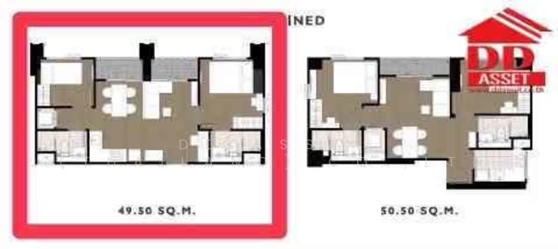 The Privacy Thaphra Interchange, Bangkok, 11 Soi Charan Sanitwong 1, Wat Tha Pra, Bangkok Yai, Bangkok, 2 Bedrooms, 51 sqm, Condo For Sale, by DD Asset (Thailand) Co.,Ltd, 500185243 - DDproperty.com