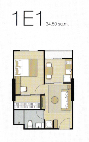 The Parkland Charan-Pinklao, Bangkok, 42 Charasanitwong, Bang Phlat, Bang Phlat, Bangkok, 1 Bedroom, 35 sqm, Condo For Sale, by ยุ้ย ทัศนีย์ 082-478-2456, 500185266 - DDproperty.com