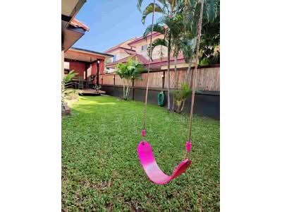 ขาย - บ้านย่านสันนาเม็ง เชียงใหม่ พร้อมสวนสวยร่มรื่น น้ำไม่ท่วม, เชียงใหม่