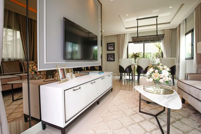 Grande Pleno Wongwaen-Ramintra, Bangkok, Kanjanapisek Klongsamwa, Sam Wa Tawan Tok, Khlong Sam Wa, Bangkok, 3 Bedrooms, 119 sqm, Single Detached House For Rent, by Pongpan Matkhao, 500185511 - DDproperty.com