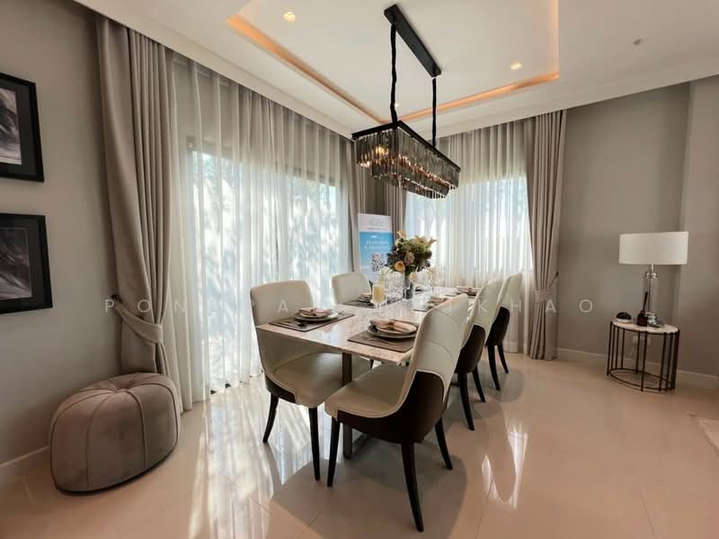 Grande Pleno Wongwaen-Ramintra, Bangkok, Kanjanapisek Klongsamwa, Sam Wa Tawan Tok, Khlong Sam Wa, Bangkok, 3 Bedrooms, 119 sqm, Single Detached House For Rent, by Pongpan Matkhao, 500185511 - DDproperty.com