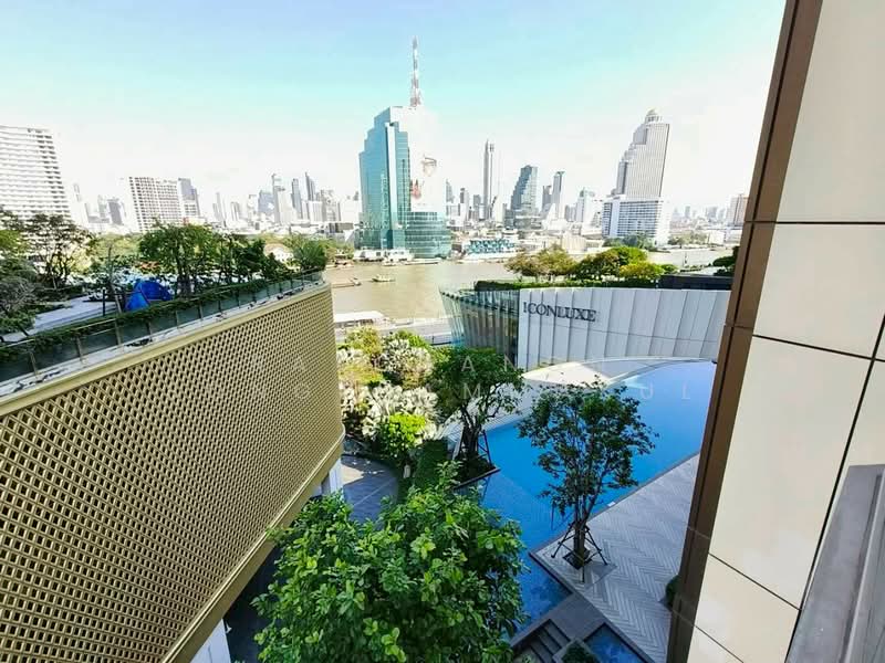 Magnolias Waterfront Residences, Bangkok, 259 Charoen Nakhon Road, Khlong Ton Sai, Khlong San, Bangkok, 2 Bedrooms, 102 sqm, Condo For Rent, by Ratchanon Songthammakul, 500185703 - DDproperty.com