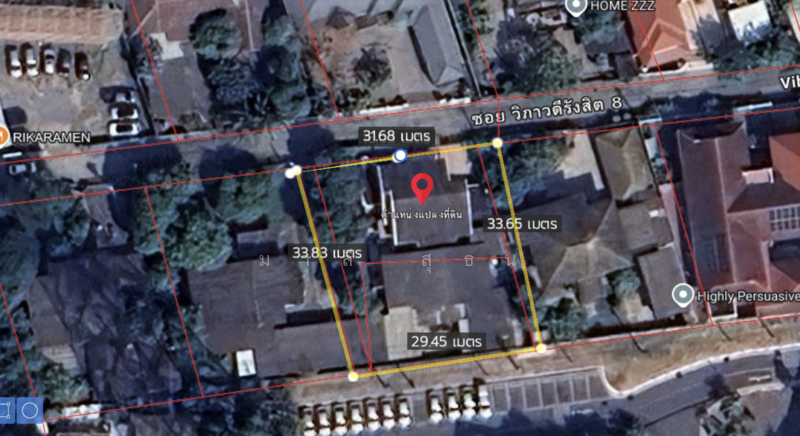 Land 100 sq.w. Vibhavadi Soi 4, Bangkok, Din Daeng, Din Daeng, Bangkok, , 400 sqm, Land For Sale, by มาลี สุธน, 500185946 - DDproperty.com