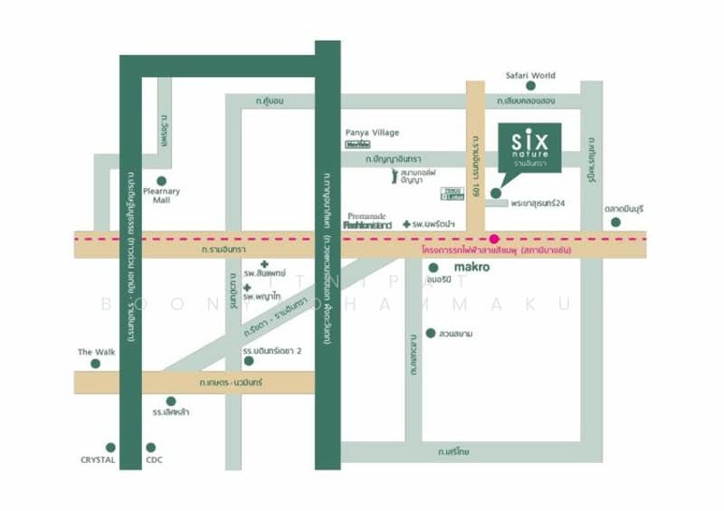 Sixnature Ramintra 109 : ซิกเนเจอร์ รามอินทรา 109, กรุงเทพ, 5 ถนนพระยาสุเรนทร์ 24, บางชัน, คลองสามวา, กรุงเทพ, 148 ตร.ม., ทาวน์เฮ้าส์ ขาย, โดย Kitnipat Boonyadhammakul, 500186336 - DDproperty.com