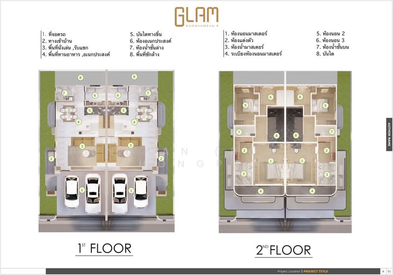 Glam Boonsampan 6, Chon Buri (Pattaya), 23 Soi Boonsampan 6, Nong Pru, Bang Lamung (Pattaya), Chon Buri (Pattaya), 3 Bedrooms, 209 sqm, Single Detached House For Sale, by Panupan (Bond) Thongpan, 500186827 - DDproperty.com