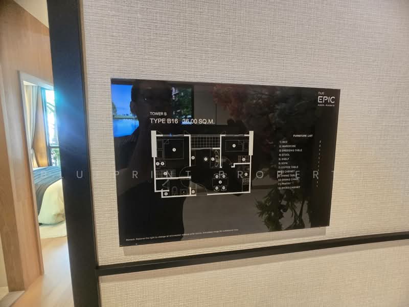 NUE Epic Asoke-Rama 9 : นิว อีปิค อโศก-พระราม 9, กรุงเทพ, ถนนพระราม 9, ห้วยขวาง, ห้วยขวาง, กรุงเทพ, 36 ตร.ม., คอนโด ขาย, โดย Blueprint Property, 500186914 - DDproperty.com