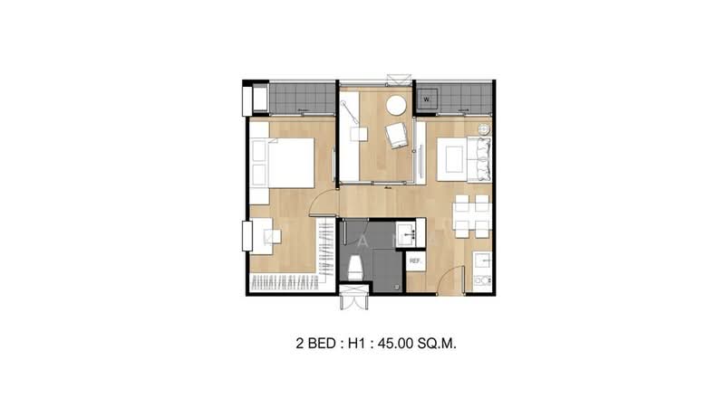 Flexi Sathorn - Charoennakorn : เฟล็กซี่ สาทร – เจริญนคร, กรุงเทพ, 144 ถนนเจริญนคร, บางลำภูล่าง, คลองสาน, กรุงเทพ, 46 ตร.ม., คอนโด ขาย, โดย K.Nana, 500187153 - DDproperty.com