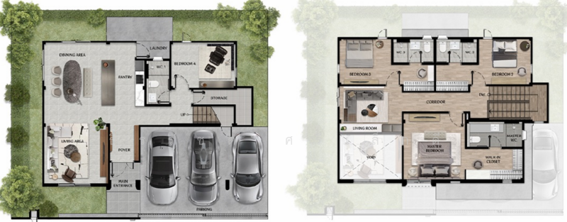 Solvani Ramintra, Bangkok, Bang Chun, Khlong Sam Wa, Bangkok, 3 Bedrooms, 116 sqm, Single Detached House For Sale, by ธีรรัชต์ ศรีเล็กดี, 500187620 - DDproperty.com