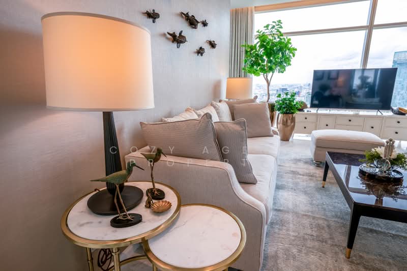 Four Seasons Private Residences, Bangkok, 300 Charoen Krung Road, Yan Nawa, Sathon, Bangkok, 2 Bedrooms, 140 sqm, Condo For Rent, by Cozy Agent Property, 500187721 - DDproperty.com
