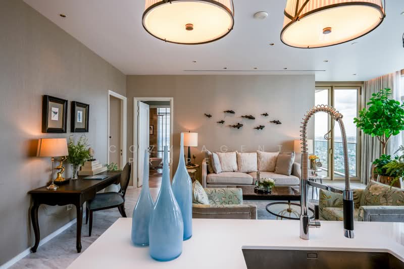 Four Seasons Private Residences, Bangkok, 300 Charoen Krung Road, Yan Nawa, Sathon, Bangkok, 2 Bedrooms, 140 sqm, Condo For Rent, by Cozy Agent Property, 500187721 - DDproperty.com