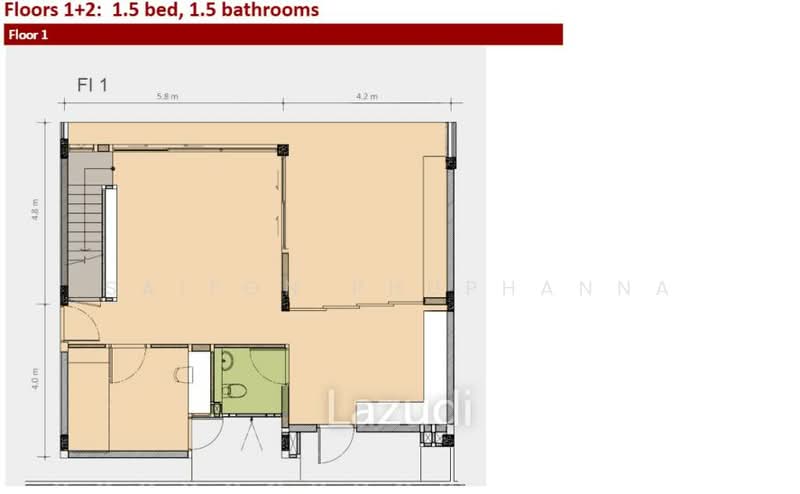 Casa Dang Hua Hin : คาซ่าแดง หัวหิน, ประจวบคีรีขันธ์, หนองแก, หัวหิน, ประจวบคีรีขันธ์, 255 ตร.ม., คอนโด ขาย, โดย Saifon Phuphanna, 500187729 - DDproperty.com