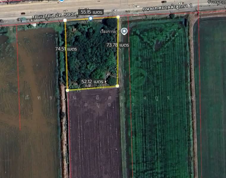 ที่ดินเปล่า ถนนเทศบาลลำลูกกา 1 ตำบลบึงคำพร้อย อำเภอลำลูกกา จังหวัดปทุมธานี, Pathum Thani, Bung Kham Proi, Lam Luk Ka, Pathum Thani, , 26,764 sqm, Land For Sale, by ภัทรนัน อิศรางกูร ณ อยุธยา, 500187761 - DDproperty.com