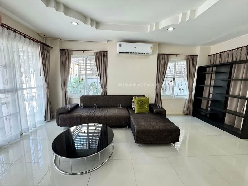 ให้เช่าบ้านเดี่ยวหลังใหญ่ ม.โคโค่พาร์ค โรงโป๊ะ แหลมฉบัง, Chon Buri (Pattaya), Bang Lamung, Bang Lamung (Pattaya), Chon Buri (Pattaya), 3 Bedrooms, 200 sqm, Single Detached House For Rent, by Dusit Saengfa, 500187765 - DDproperty.com