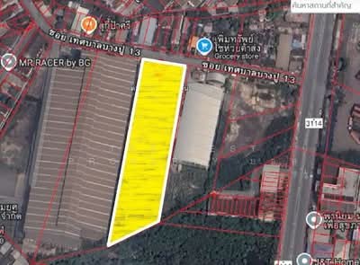 ขาย - โกดังพร้อมออฟฟิศท้ายบ้าน สมุทรปราการ, สมุทรปราการ