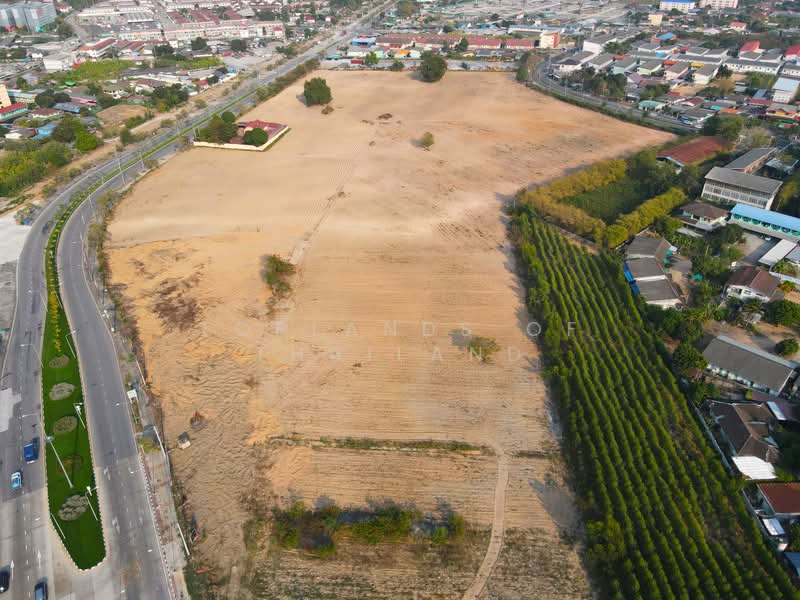 ขาย - ขายที่ดิน ทำเลทองแหลมฉบัง ศรีราชา เนื้อที่ 62-0-0 ไร่ ติดถนนใหญ่ 3 ด้าน เหมาะทำการค้า ห้างสรรพสินค้า, ชลบุรี