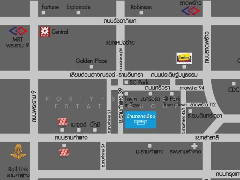 Baan Klang Muang Rama 9-Ramkhmahaeng, Bangkok, Soi Ramkhamhaeng 39, Phlapphla, Wang Thonglang, Bangkok, 3 Bedrooms, 150 sqm, Townhouse For Rent, by Forty-Six Real Estate Group, 500188576 - DDproperty.com