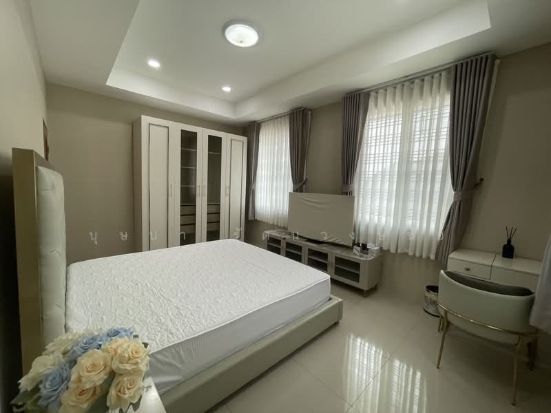 เช่าบ้านเนื้อที่ 1 ไร่ พร้อมสระว่ายน้ำส่วนตัว บ้าน 5 นอน บ้านสวนเนรมิตร ออเงิน รามอินทราถ.เพิ่มสิน, Bangkok, เพิ่มสิน, O-Ngoen, Sai Mai, Bangkok, 5 Bedrooms, 320 sqm, Single Detached House For Rent, by บุษบา รัตนวงษ์ชัย, 500188578 - DDproperty.com