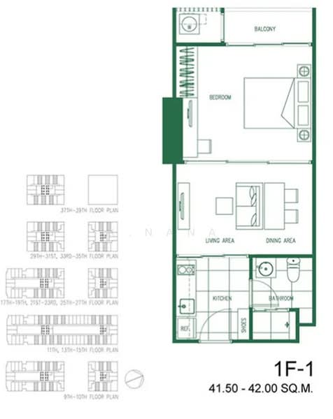 XT Phayathai, Bangkok, Phaya Thai Road, Thanon Phaya Thai, Ratchathewi, Bangkok, 1 Bedroom, 42 sqm, Condo For Sale, by K.Nana, 500188667 - DDproperty.com