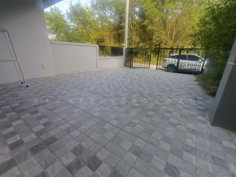 For Rent - Twin house for rent, 2 stories, 3 bedrooms, 32 sq.wa., fully furnished, near Ban Phru Municipality., Songkhla