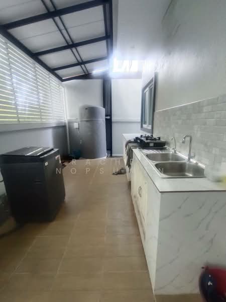 For Rent - Twin house for rent, 2 stories, 3 bedrooms, 32 sq.wa., fully furnished, near Ban Phru Municipality., Songkhla