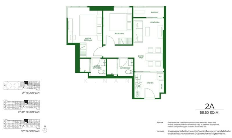 The Line Vibe, Bangkok, Jom Phon, Chatuchak, Bangkok, 2 Bedrooms, 57 sqm, Condo For Sale, by K.Nana, 500188712 - DDproperty.com