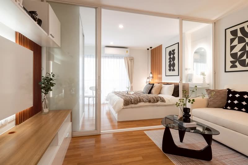 Grene Suthisarn condominium, Bangkok, ซอยจัดสรร ถนนสุธิสารวินิจฉัย, Samsen Nok, Huai Khwang, Bangkok, 1 Bedroom, 32 sqm, Condo For Sale, by Nannapatsorn Limsiriwat, 500188720 - DDproperty.com