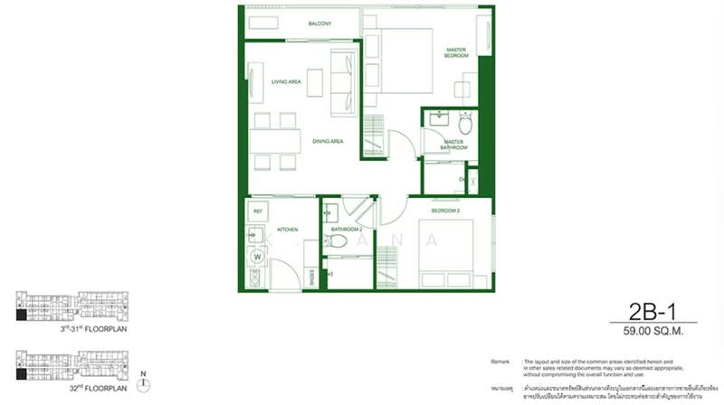 The Line Vibe, Bangkok, Jom Phon, Chatuchak, Bangkok, 2 Bedrooms, 60 sqm, Condo For Sale, by K.Nana, 500188721 - DDproperty.com