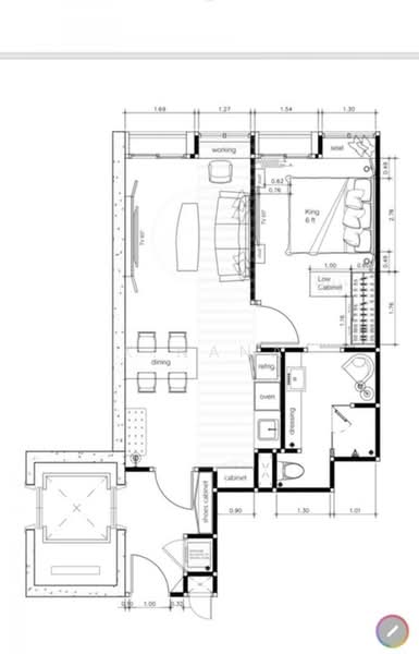 Noble Ploenchit, Bangkok, 1035 Ploenchit Road, Lumphini, Pathum Wan, Bangkok, 1 Bedroom, 58 sqm, Condo For Sale, by K.Nana, 500188792 - DDproperty.com