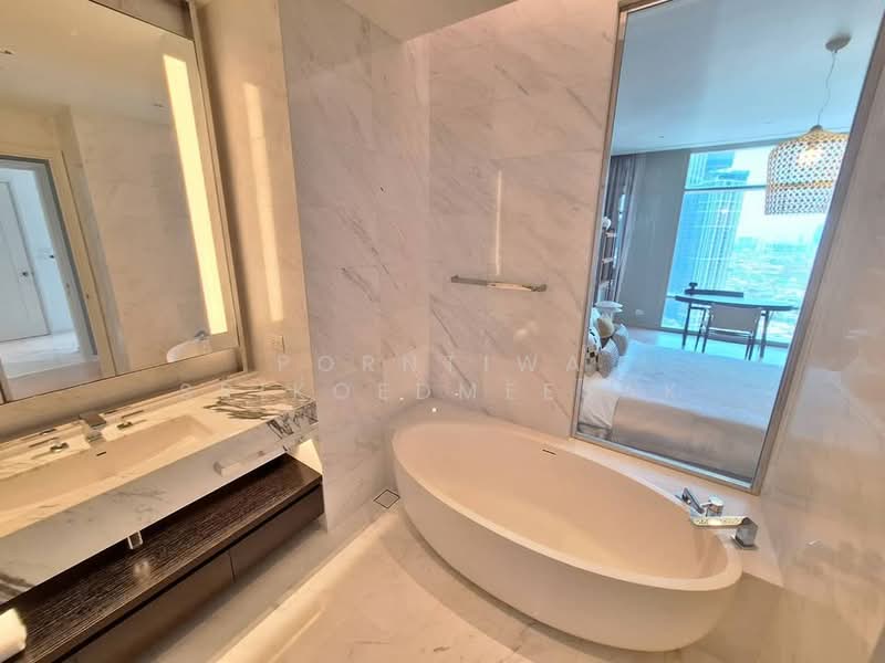 Four Seasons Private Residences, Bangkok, 300 Charoen Krung Road, Yan Nawa, Sathon, Bangkok, 2 Bedrooms, 122 sqm, Condo For Rent, by Porntiwa Srikoedmeesak, 500188895 - DDproperty.com