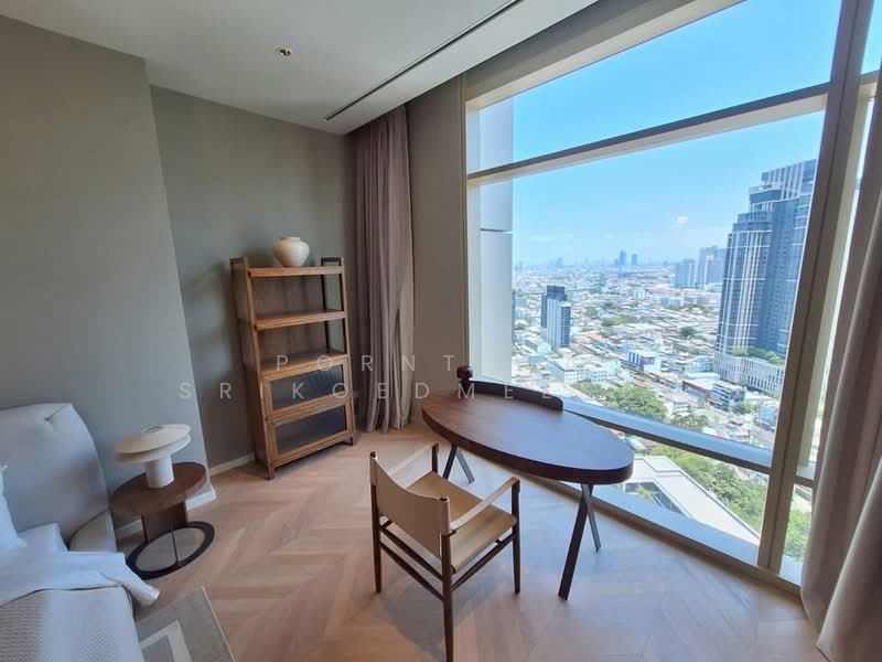 Four Seasons Private Residences, Bangkok, 300 Charoen Krung Road, Yan Nawa, Sathon, Bangkok, 2 Bedrooms, 122 sqm, Condo For Rent, by Porntiwa Srikoedmeesak, 500188895 - DDproperty.com