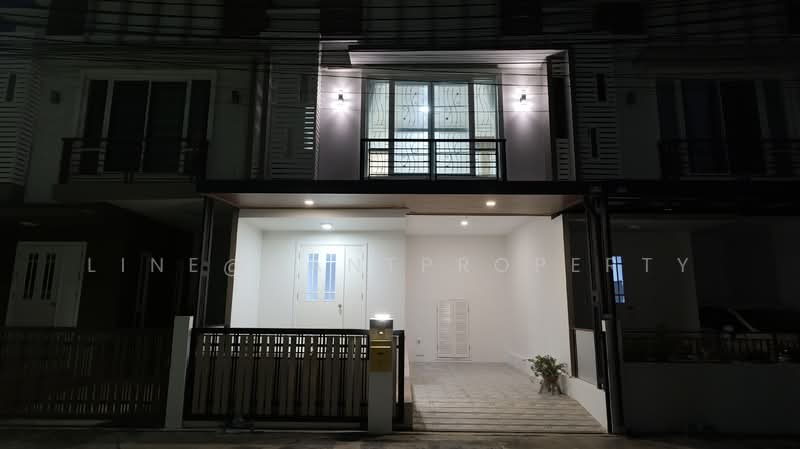Idea House Sanambinnam : ไอเดีย เฮ้าส์ สนามบินน้ำ, นนทบุรี, ถนน สนามบินน้ำ, ท่าทราย, เมืองนนทบุรี, นนทบุรี, 125 ตร.ม., ทาวน์เฮ้าส์ ขาย, โดย Line@GantProperty, 500188913 - DDproperty.com