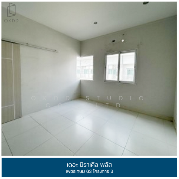 The Miracle Plus Phet Kasem 63, Bangkok, Petchkasem Road, Lak Song, Bang Khae, Bangkok, 4 Bedrooms, 146 sqm, Townhouse For Sale, by OKDD STUDIO Co., Ltd., 500189094 - DDproperty.com