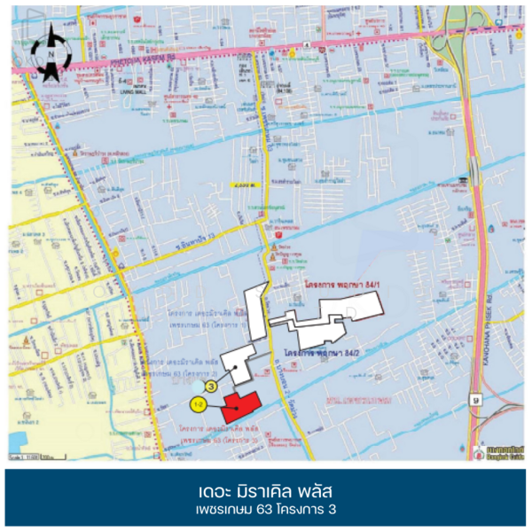 The Miracle Plus Phet Kasem 63, Bangkok, Petchkasem Road, Lak Song, Bang Khae, Bangkok, 4 Bedrooms, 146 sqm, Townhouse For Sale, by OKDD STUDIO Co., Ltd., 500189094 - DDproperty.com