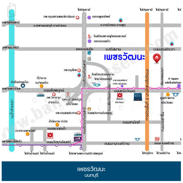 เพชรวัฒนะ นนทบุรี, นนทบุรี, บ้านใหม่, ปากเกร็ด, นนทบุรี, 420 ตร.ม., บ้านเดี่ยว ขาย, โดย OKDD STUDIO Co., Ltd., 500189120 - DDproperty.com