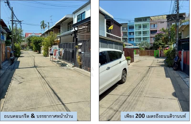 Townhouse in Soi Tiwanon 1, Nonthaburi, ติวานนท์, Talat Kwan, Muang Nonthaburi, Nonthaburi, 2 Bedrooms, 100 sqm, Townhouse For Sale, by Worawan Sooksanguan, 500189434 - DDproperty.com