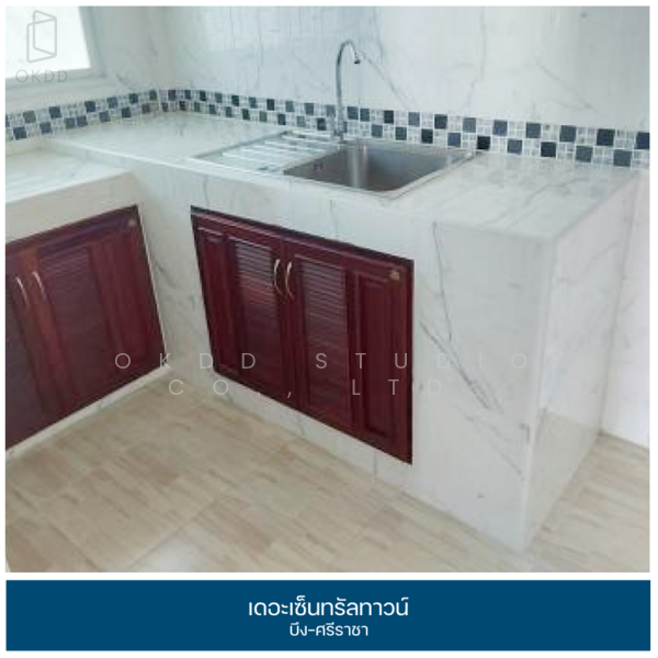 The Central Town Bueng-Sriracha, Chon Buri (Pattaya), Nong - Kham, Si Racha, Chon Buri (Pattaya), 2 Bedrooms, 82 sqm, Townhouse For Sale, by OKDD STUDIO Co., Ltd., 500189479 - DDproperty.com