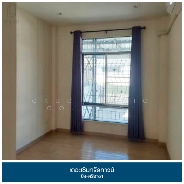 The Central Town Bueng-Sriracha, Chon Buri (Pattaya), Nong - Kham, Si Racha, Chon Buri (Pattaya), 2 Bedrooms, 82 sqm, Townhouse For Sale, by OKDD STUDIO Co., Ltd., 500189479 - DDproperty.com