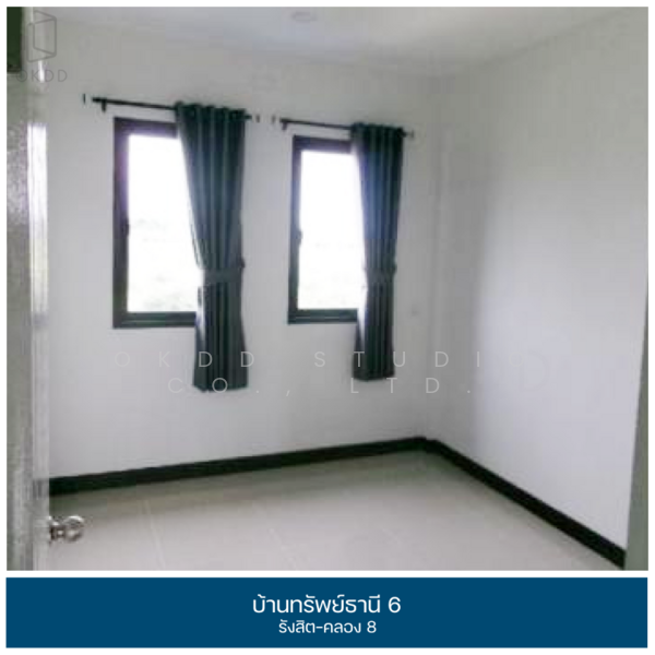 Baan Sap Thani 6 Rangsit-Khlong 8, Pathum Thani, Lam Phak Kut, Thanyaburi, Pathum Thani, 3 Bedrooms, 105 sqm, Townhouse For Sale, by OKDD STUDIO Co., Ltd., 500189519 - DDproperty.com