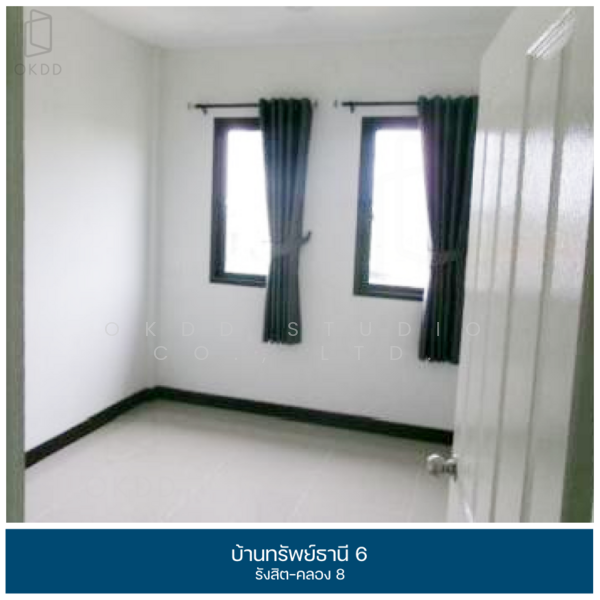 Baan Sap Thani 6 Rangsit-Khlong 8, Pathum Thani, Lam Phak Kut, Thanyaburi, Pathum Thani, 3 Bedrooms, 105 sqm, Townhouse For Sale, by OKDD STUDIO Co., Ltd., 500189519 - DDproperty.com