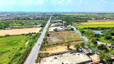 ขาย - ที่ดินเลียบคลองมอญ, กรุงเทพ