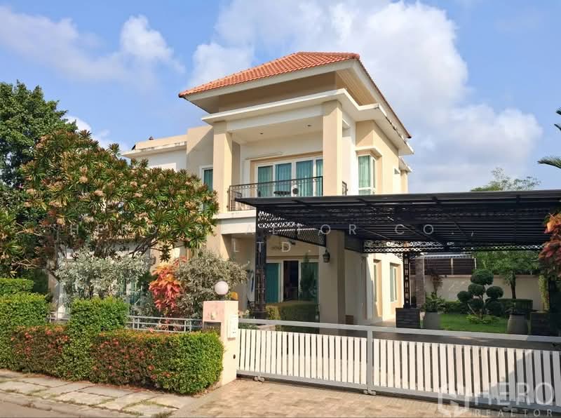 Fully Furnished 2-Storey House for Rent in Vintage Home Village 3 Ban Chang Rayonng HRE00399, Rayong, Phla, Ban Chang, Rayong, 3 Bedrooms, 220 sqm, Single Detached House For Rent, by Hero Realtor Co., Ltd., 500189897 - DDproperty.com