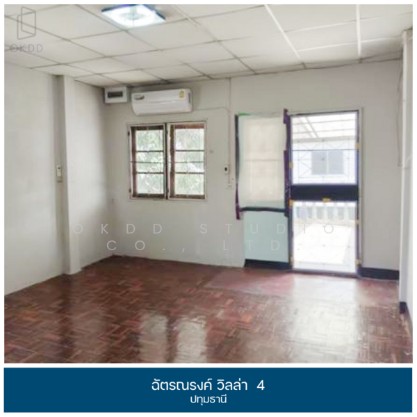 Chatnarong Villa 4, Pathum Thani, Lamlukka Road, Khu Khot, Lam Luk Ka, Pathum Thani, 2 Bedrooms, 106 sqm, Townhouse For Sale, by OKDD STUDIO Co., Ltd., 500190246 - DDproperty.com