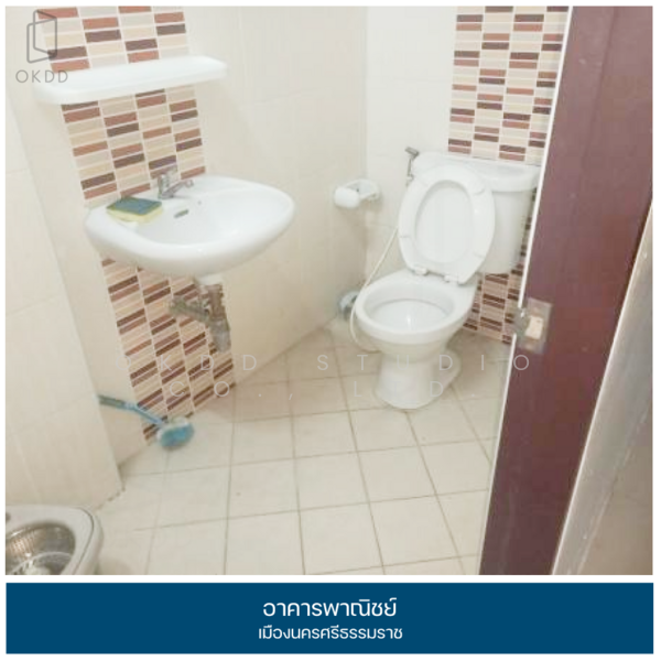 อาคารพาณิชย์ เมืองนครศรีธรรมราช, Nakhon Si Thammarat, Nai Muang, Muang Nakhon Sri Thammarat, Nakhon Si Thammarat, , 120 sqm, Shophouse For Sale, by OKDD STUDIO Co., Ltd., 500190325 - DDproperty.com