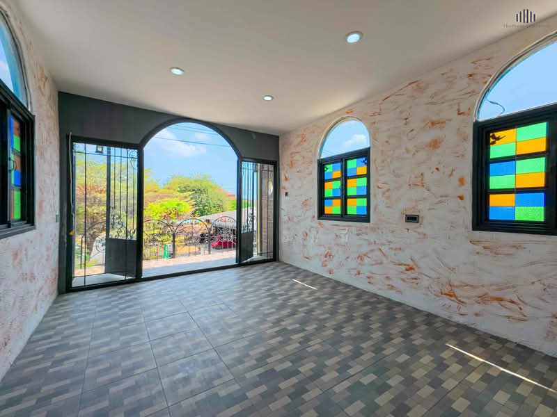 For Sale - ขายบ้านดีไซน์ยุโรป ตำบลธนู อำเภออุทัย จังหวัดพระนครศรีอยุธยา ใกล้วัดสะแกเพียง 500 เมตร, Phra Nakhon Si Ayutthaya