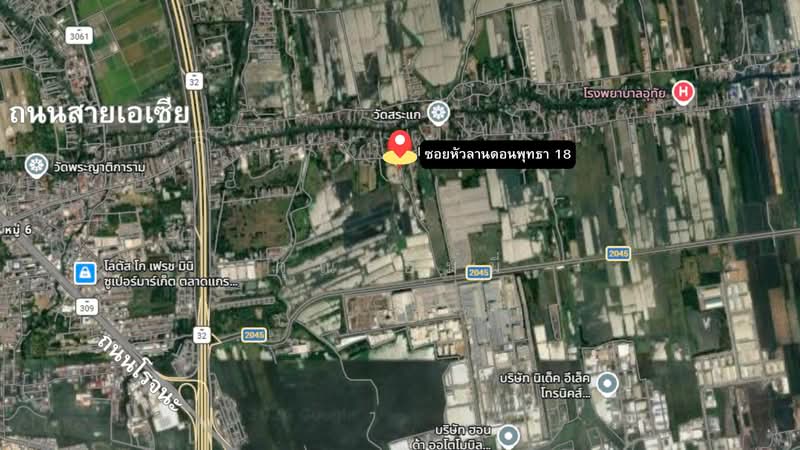 ขาย - ขายบ้านดีไซน์ยุโรป ตำบลธนู อำเภออุทัย จังหวัดพระนครศรีอยุธยา ใกล้วัดสะแกเพียง 500 เมตร, พระนครศรีอยุธยา