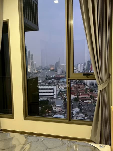 Rhythm Charoenkrung Pavillion, Bangkok, Charoenkrung Road, Wat Prayakrai, Bang Kho Laem, Bangkok, 1 Bedroom, 37 sqm, Condo For Rent, by Tanapat Jitwatcharakomol, 500190487 - DDproperty.com