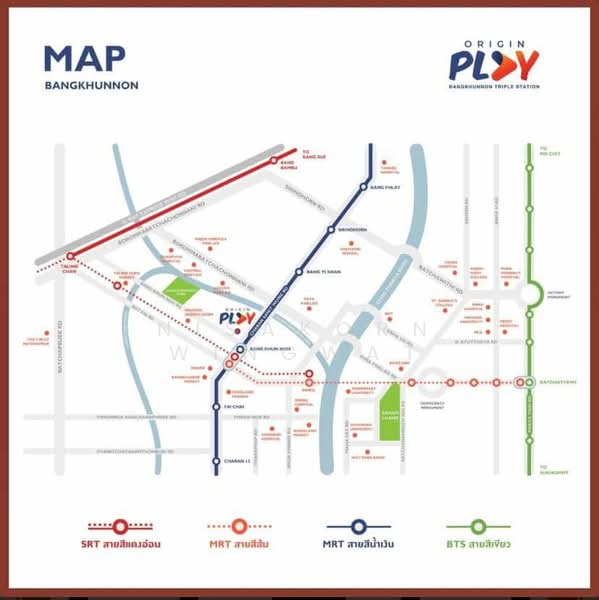 ออริจิ้น เพลย์ บางขุนนนท์ ทริปเปิ้ล สเตชั่น : Origin Play Bangkhunnon Triple Station, กรุงเทพ, บางขุนนนท์, บางกอกน้อย, กรุงเทพ, 28 ตร.ม., คอนโด ขาย, โดย Nisakorn Wingwat, 500190945 - DDproperty.com