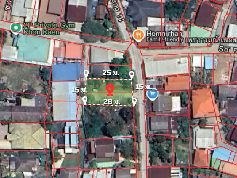 ที่ดินในเมือง ขอนแก่น, ขอนแก่น, ในเมือง, เมืองขอนแก่น, ขอนแก่น, 396 ตร.ม., ที่ดิน ขาย, โดย The Best Property โมทย์, 500191124 - DDproperty.com