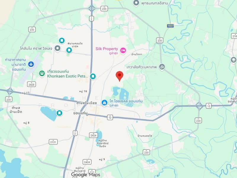 ที่ดินในเมือง ขอนแก่น, Khon Kaen, Nai Muang, Muang Khon Kaen, Khon Kaen, , 396 sqm, Land For Sale, by The Best Property โมทย์, 500191124 - DDproperty.com