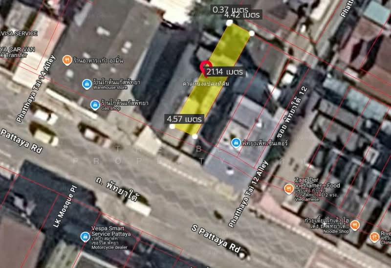 อาคารพาณิชย์บางละมุง ชลบุรี, Chon Buri (Pattaya), Nong Pru, Bang Lamung (Pattaya), Chon Buri (Pattaya), , 80 sqm, Land For Sale, by The Best Property แคท, 500191198 - DDproperty.com